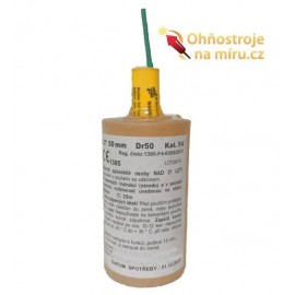 Dělová rána 50 mm s hvizdem