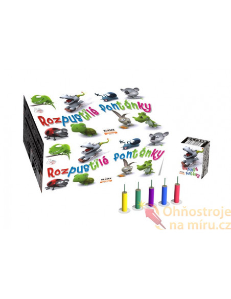 Pyrotechnika Rozpustilé fontánky