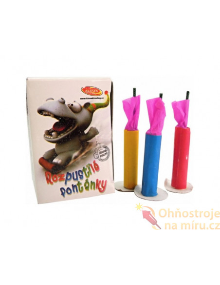 Pyrotechnika Rozpustilé fontánky