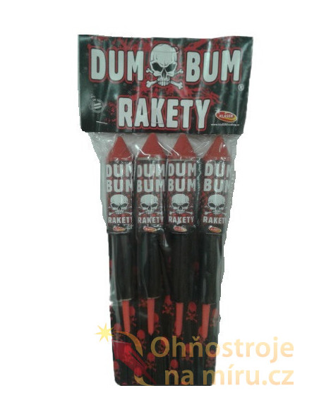 Pyrotechnika Rakety Dum Bum