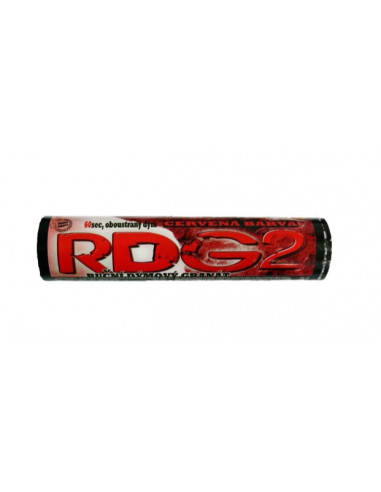 Pyrotechnika dýmovnice RDG - 2 červená