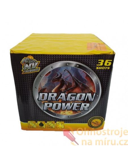 Ohňostroj 36 ran Dragon Power