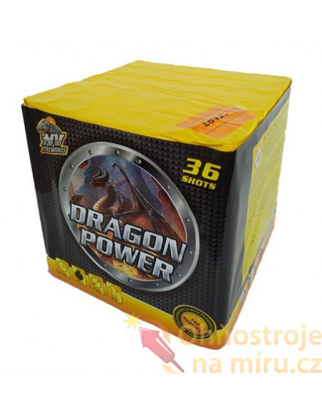 Ohňostroj 36 ran Dragon Power