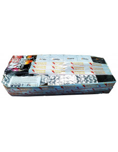 Složený tichý ohňostroj 285 ran v délce 3,5 minuty