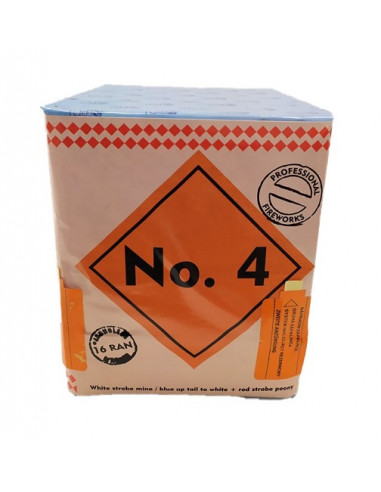 Kompaktní ohňostroj 16 ran 30 mm No. 4