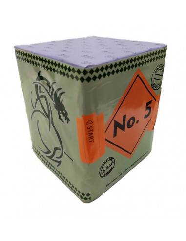 Kompaktní ohňostroj 16 ran 30 mm No. 5