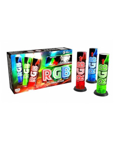 Colour and crackling - barevný begálský oheň + práskající mina