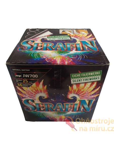Kompaktní ohňostroj 36 ran Serafin
