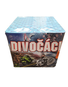 Batteriefeuerwerk 49 schuss Divočáci