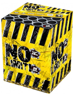 Batteriefeuerwerk 25 schuss No Limit 45mm