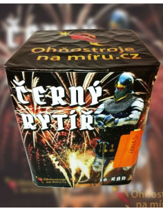 Batteriefeuerwerk 16 schuss Černý rytíř