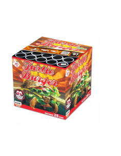 Batteriefeuerwerk 25 ran Turtle burger