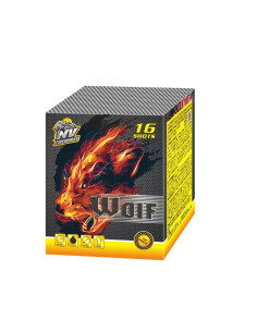 Kompaktní ohňostroj 16 ran Wolf