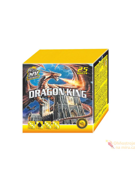 Kompaktní ohňostroj 25 ran Dragon King