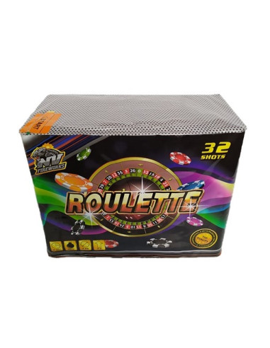 Kompaktní ohňostroj 32 ran Roulette