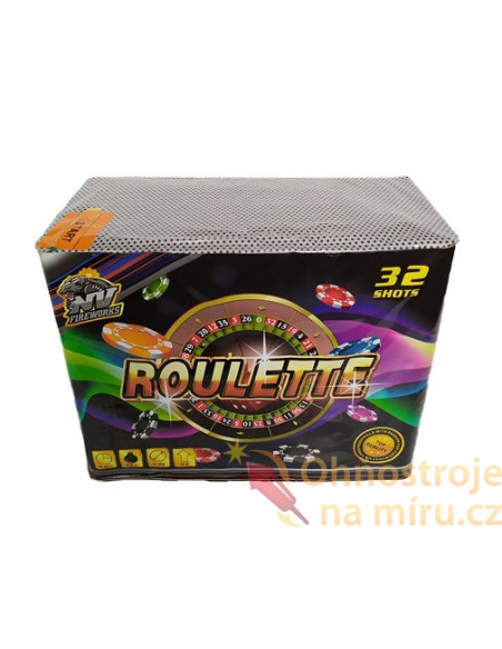 Ohňostroj 32 ran Roulette