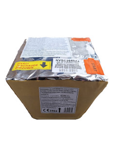 Batteriefeuerwerk 40 ran Color Crossette Z shape