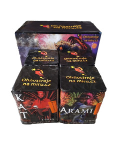 Ohňostroj 127 ran EXCLUSIVE 30/45 mm – exkluzivní show na svatbu, obec i slavnost