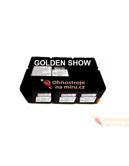 Verbundfeuerwerk 96 schuss 30mm Golden Show
