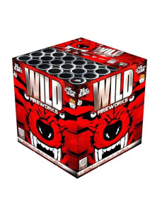 Batteriefeuerwerk 36 schusse Wild Fireworks 45mm