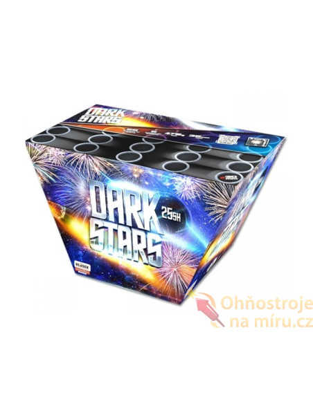 Ohňostroj 25 ran Dark stars
