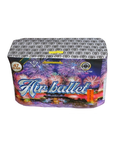 Batteriefeuerwerk 47 schusse Air Ballet 30mm/50mm