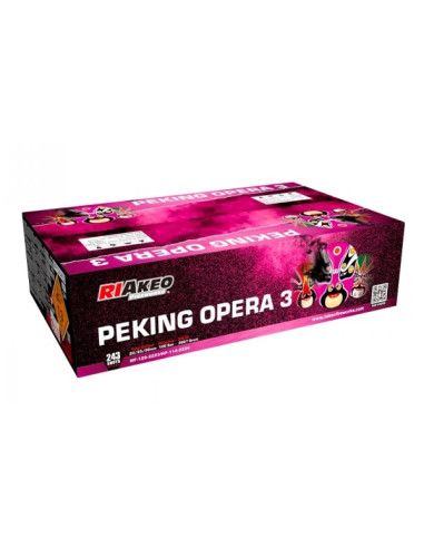 Ohňostroj 243 ran Peking Opera 3