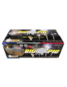 Verbundfeuerwerk 142 sh Big Pig multikaliber