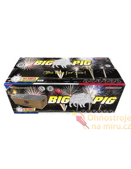 Verbundfeuerwerk 142 sh Big Pig multikaliber