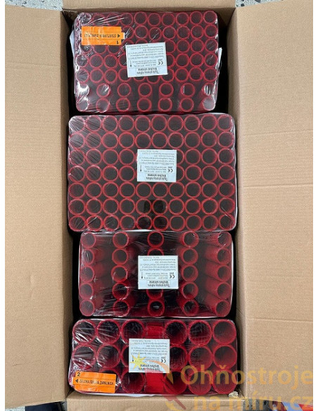 Verbundfeuerwerk 177 ran Red Cow multikaliber