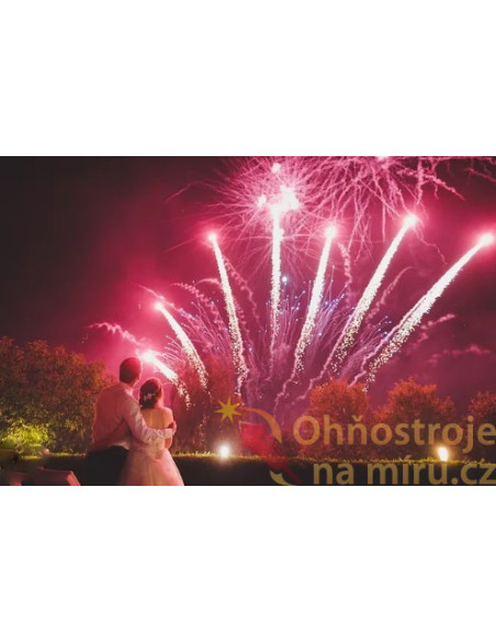 Svatební ohňostroj na přání