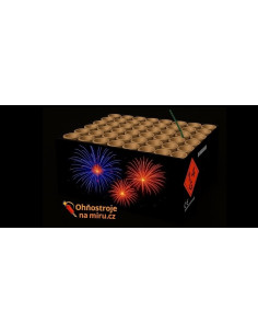 Složený ohňostroj 48 ran délka 1 minuta