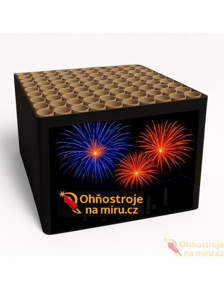 Verbundfeuerwerk  112 schuss 3 min.