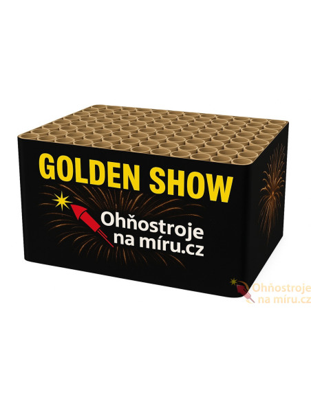 Verbundfeuerwerk 96 schuss 30mm Golden Show