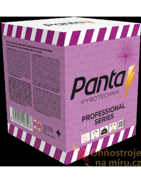 Ohňostroj 16 ran BLUE MINE/ RED TAIL TO BIG TI-CHRYSANTHEUM