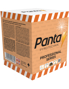 Ohňostroj 16 ran BROCADE TAIL TO BROCADE CROWN GLITTERING PISTIL