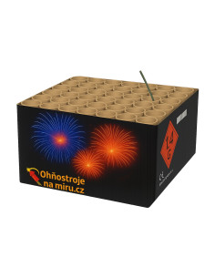 Složený ohňostroj 75 ran 1,5 minuty