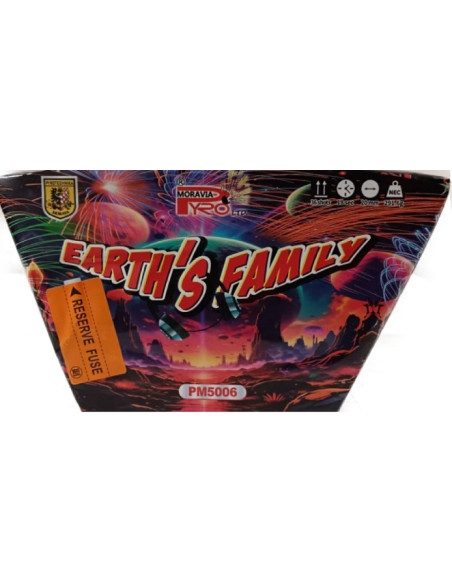 Batteriefeuerwerk 36 sh Earths Family