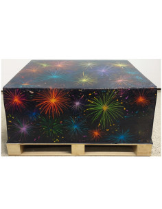 Verbundfeuerwerk 650 Schüsse 6 minuten