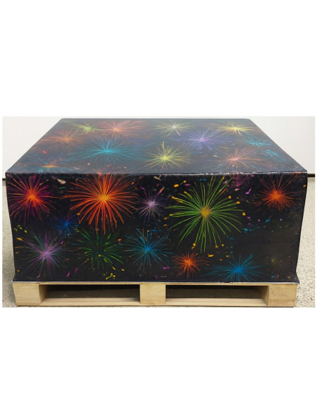 Složený ohňostroj 650 ran 6 minut