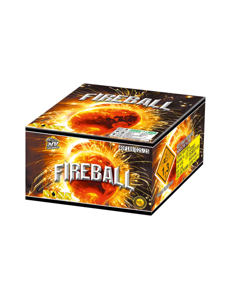 Složený ohňostroj Fireball 100 ran/30mm
