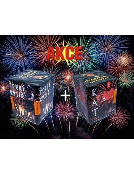 Ohňostrojný set Černý Rytíř + Kat