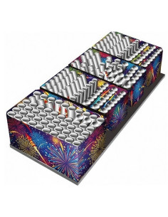 Složený ohňostroj Showtime III 192 ran – profesionální obří ohňostroj pro velké akce!