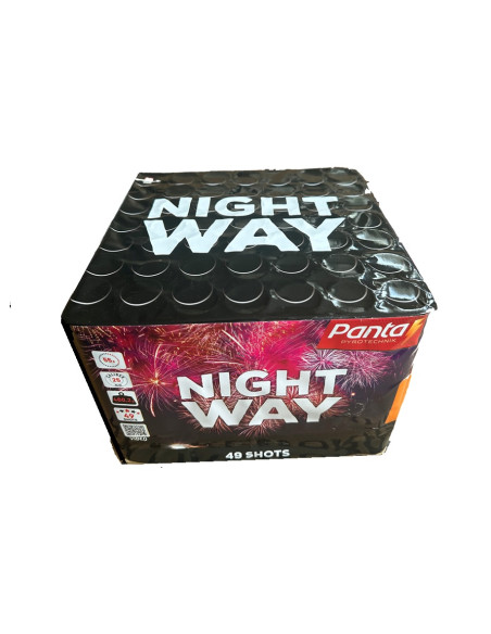 Ohňostroj Night Way 49 ran nabízí působivé efekty